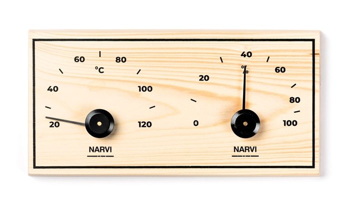 Narvi Termometer/Hygrometer Furu