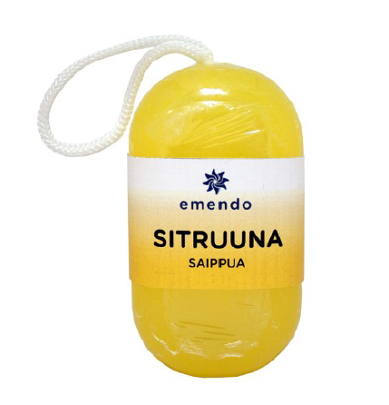 Emendo Bastutvål Citron med rep